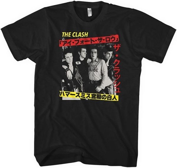 The Clash The Clash Majica Kanji Unisex Black L