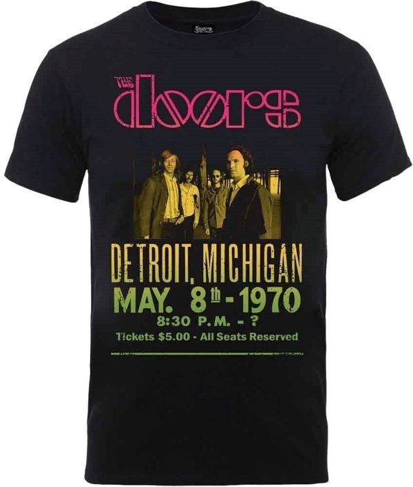 The Doors The Doors Majica Gradient Show Poster Unisex Black 2XL