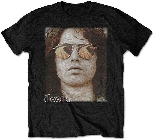 The Doors The Doors Majica Jim Face Unisex Black L