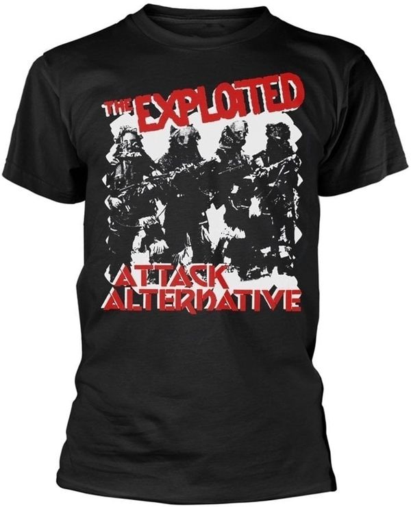 The Exploited The Exploited Majica Attack Black S