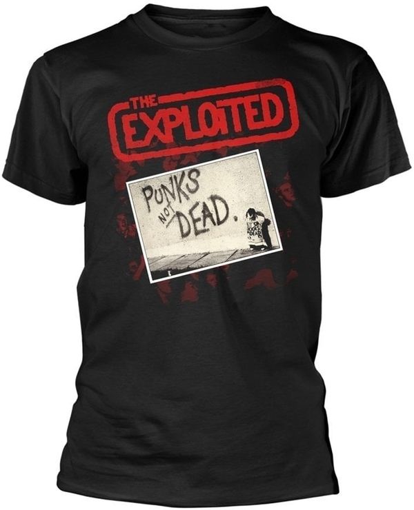 The Exploited The Exploited Majica Punks Not Dead Black 2XL