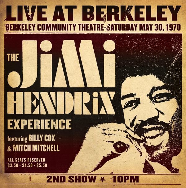 The Jimi Hendrix Experience The Jimi Hendrix Experience Live At Berkeley (2 LP)