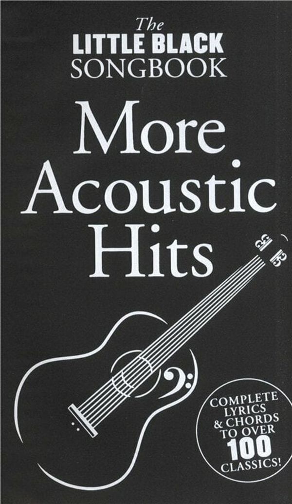 The Little Black Songbook The Little Black Songbook Acoustic Hits Note