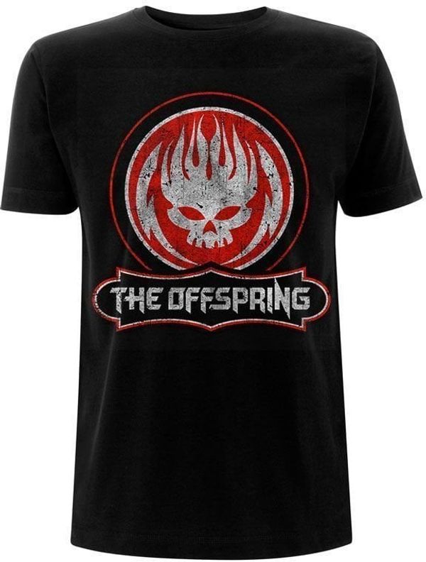 The Offspring The Offspring Majica Distressed Skull Unisex Black 2XL