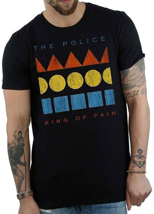 The Police The Police Majica Kings of Pain Unisex Black M