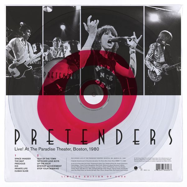 The Pretenders The Pretenders - Live! At The Paradise Theater, Boston 1980 (RSD) (LP)