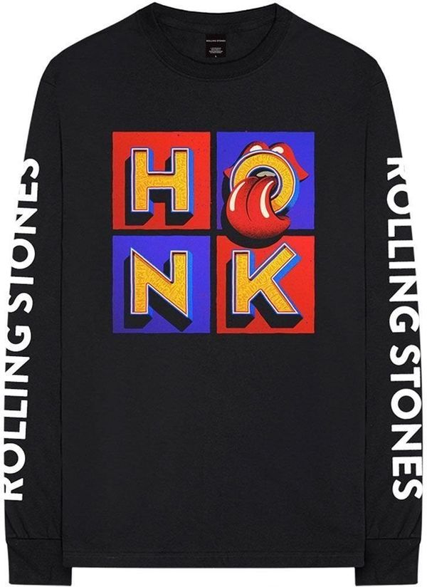 The Rolling Stones The Rolling Stones Kapuco Honk Album Black 2XL