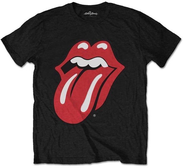 The Rolling Stones The Rolling Stones Majica Classic Tongue Black 11 - 12 let