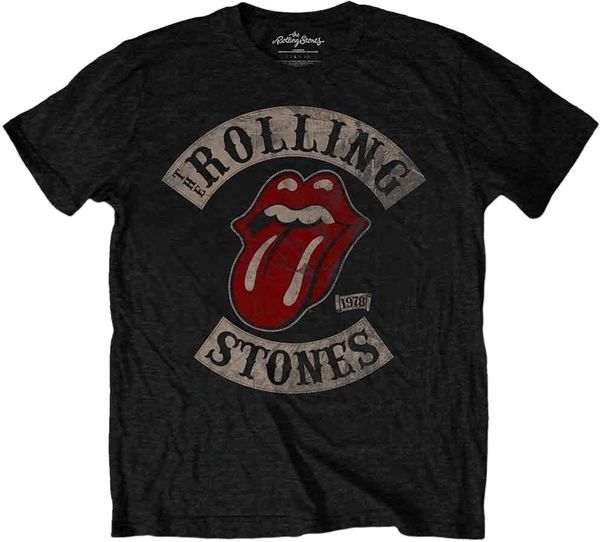 The Rolling Stones The Rolling Stones Majica Tour 1978 Unisex Black L