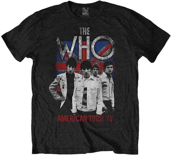 The Who The Who Majica American Tour '79 Unisex Black 2XL