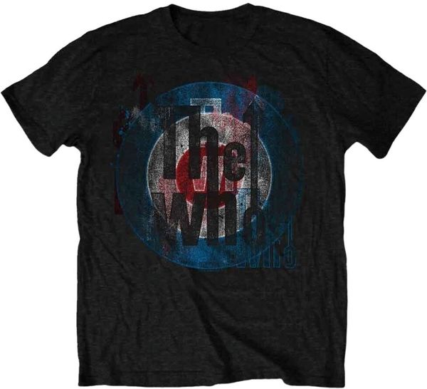 The Who The Who Majica Target Texture Unisex Black M