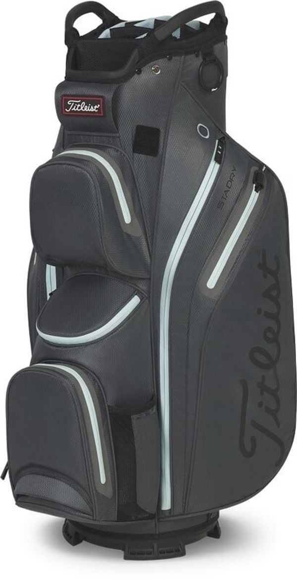 Titleist Titleist Cart 14 StaDry Charcoal/Sky Golf torba Cart Bag