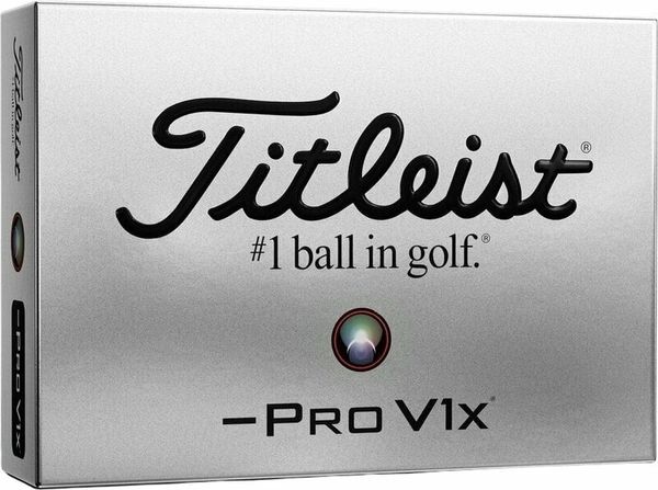 Titleist Titleist Pro V1x 2023 White Left Dash