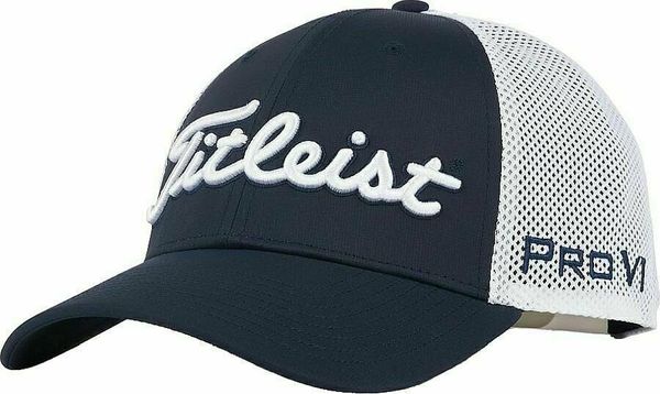 Titleist Titleist Tour Performance Mesh Navy/White UNI Kape