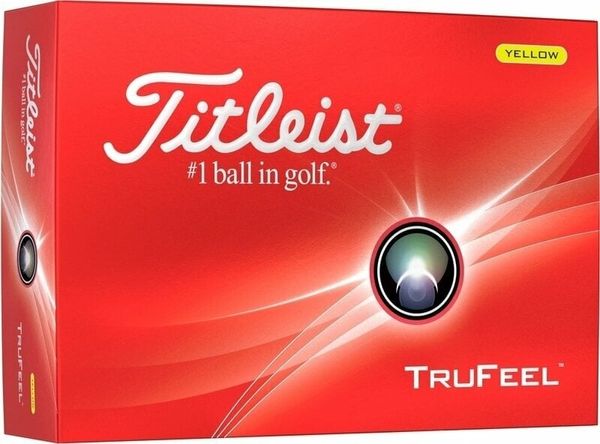 Titleist Titleist TruFeel 2024 Yellow Golf žogice