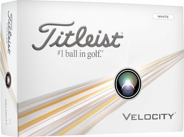 Titleist Titleist Velocity 2024 White Golf žogice