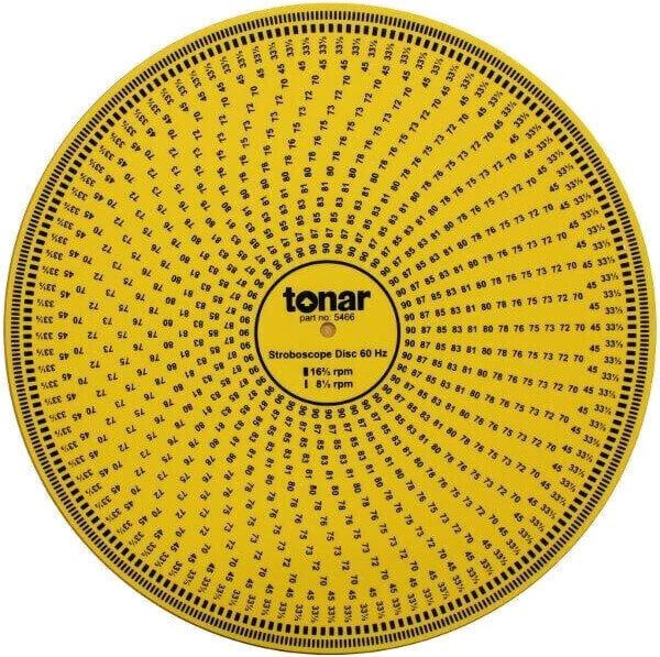 Tonar Tonar Acrylic Stroboskopski disk Rumena