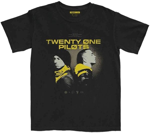 Twenty One Pilots Twenty One Pilots Majica Back To Back Unisex Black XL