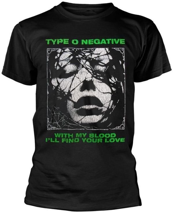 Type O Negative Type O Negative Majica With My Blood Unisex Black 2XL