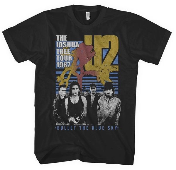 U2 U2 Majica Bullet The Blue Sky Unisex Black L