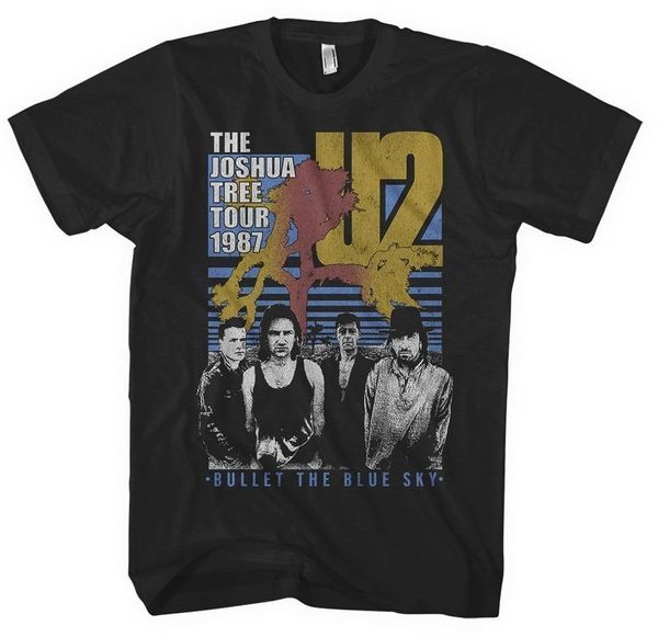 U2 U2 Majica Bullet The Blue Sky Unisex Black XL