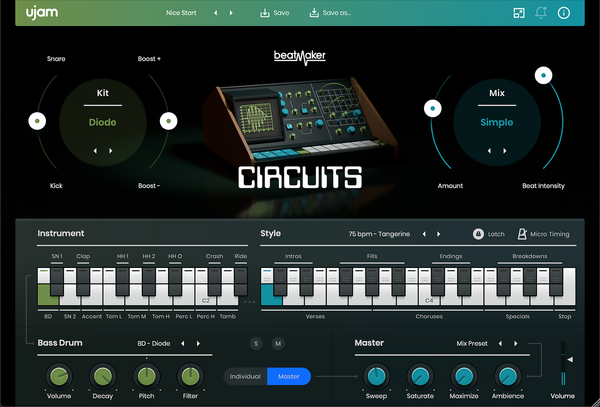 UJAM UJAM Circuits (Digitalni izdelek)