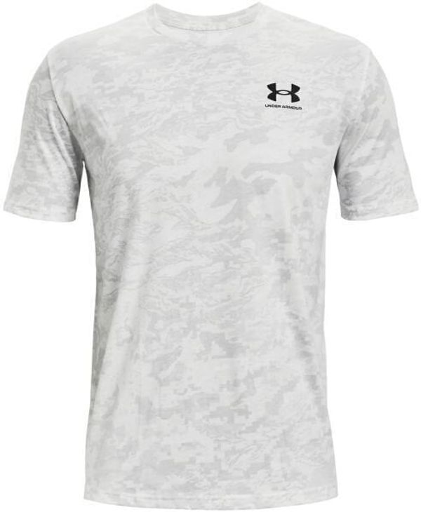 Under Armour Under Armour ABC Camo Mens White/Mod Gray S Fitnes majica