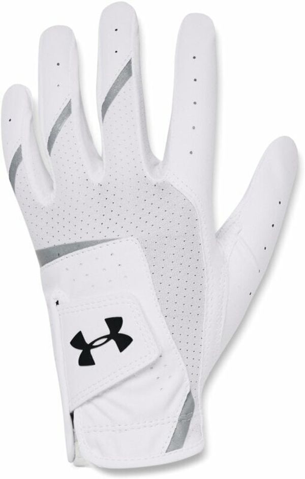 Under Armour Under Armour Iso-Chill Golf Glove Youth LH White/Metallic Silver M