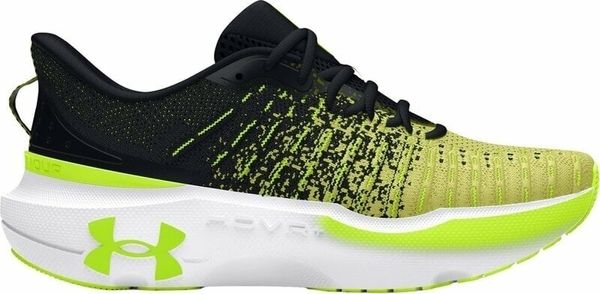 Under Armour Under Armour Men's UA Infinite Elite Running Shoes Black/Sonic Yellow/High-Vis Yellow 42,5 Cestna tekaška obutev