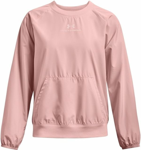 Under Armour Under Armour UA Rush Woven Crew Retro Pink/White M Trenirka za fitnes