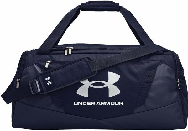 Under Armour Under Armour UA Undeniable 5.0 Medium Duffle Bag Midnight Navy/Metallic Silver 58 L Sport Bag