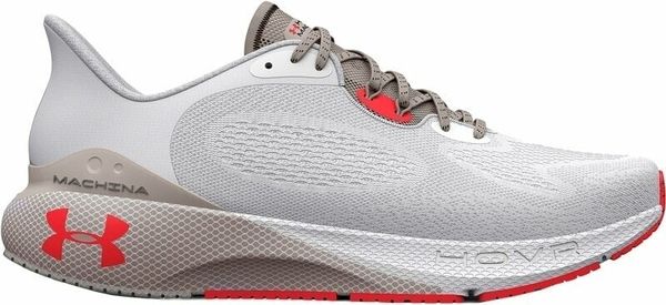 Under Armour Under Armour UA W HOVR Machina 3 White/Ghost Gray/Bolt Red 38 Cestna tekaška obutev