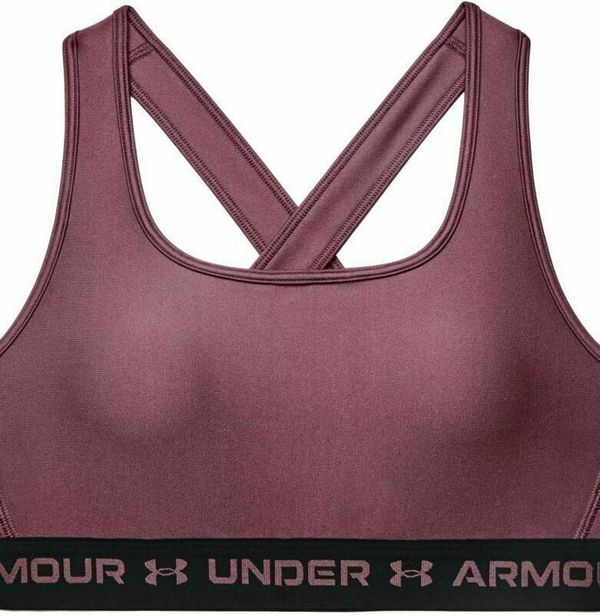 Under Armour Under Armour Women's Armour Mid Crossback Sports Bra Ash Plum/Black XS Aktivno spodnje perilo