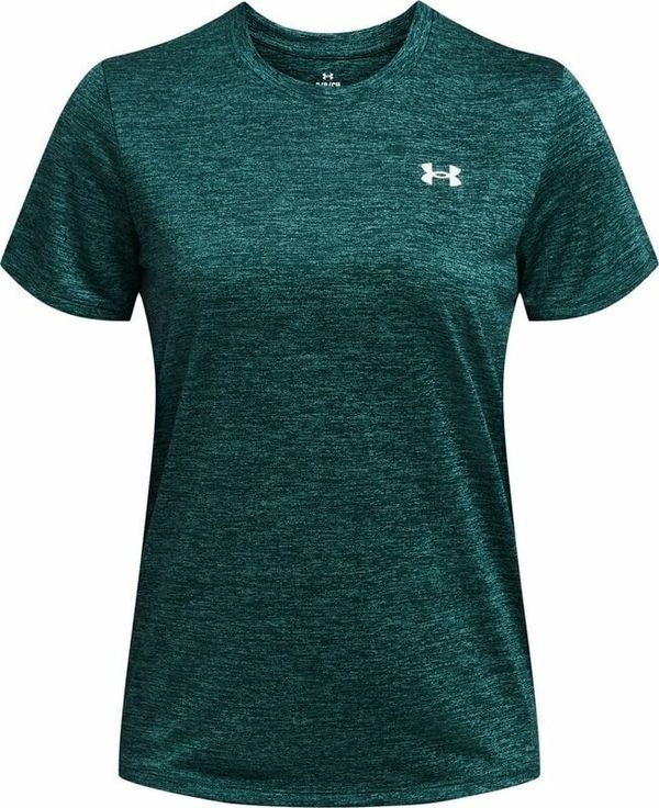 Under Armour Under Armour Women's Tech SSC- Twist Hydro Teal/Coastal Teal/White M Fitnes majica