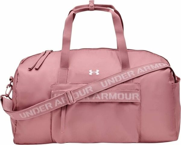 Under Armour Under Armour Women's UA Favorite Duffle Bag Pink Elixir/White 30 L Sport Bag