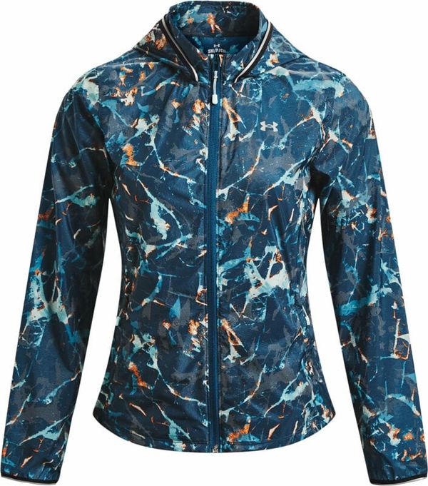 Under Armour Under Armour Women's UA Storm OutRun The Cold Jacket Petrol Blue/Black XS Tekaška jakna