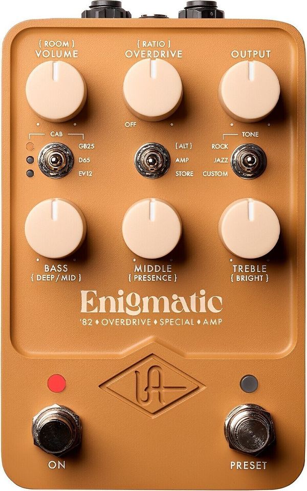 Universal Audio Universal Audio UAFX Enigmatic '82 Overdrive Kitarski ojačevalec