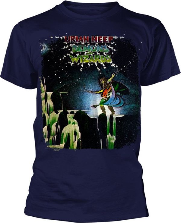 Uriah Heep Uriah Heep Majica Demons And Wizards Navy 2XL