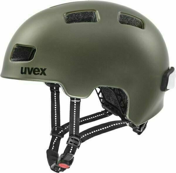 UVEX UVEX City 4 Green Smoke Mat 58-61 Kolesarska čelada