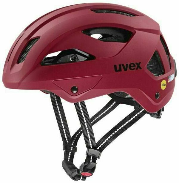 UVEX UVEX City Stride Mips Ruby Red Matt 53-56 Kolesarska čelada