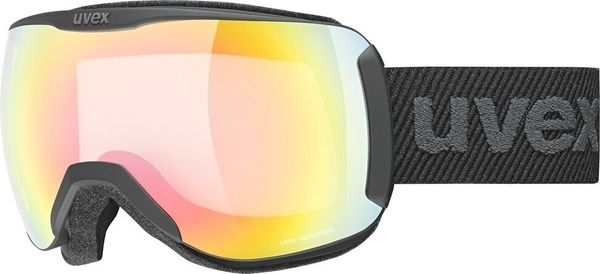 UVEX UVEX Downhill 2100 V Black Mat/Variomatic Mirror Rainbow Smučarska očala