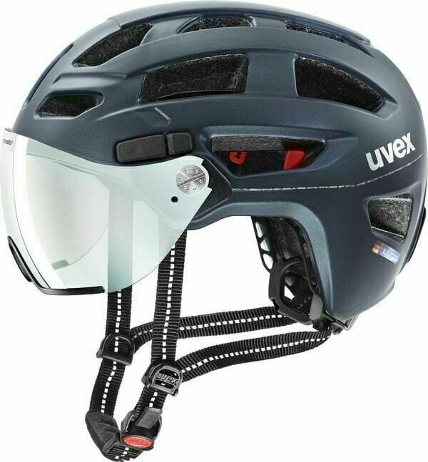 UVEX UVEX Finale Visor Vario Deep Space Mat 52-57 Kolesarska čelada