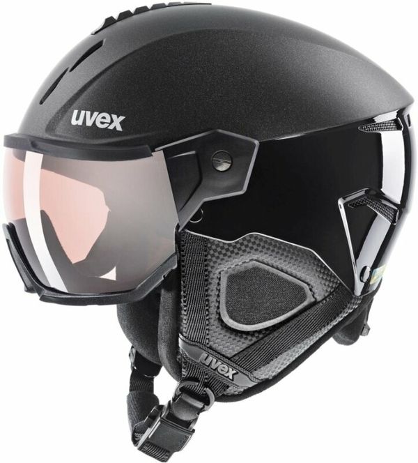 UVEX UVEX Instinct Visor Pro V Black Mat 59-61 cm Smučarska čelada