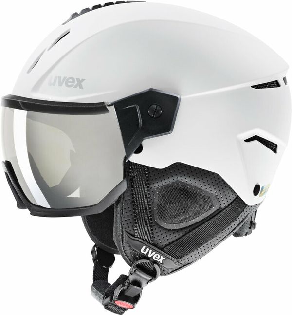 UVEX UVEX Instinct Visor White Mat 56-58 cm Smučarska čelada