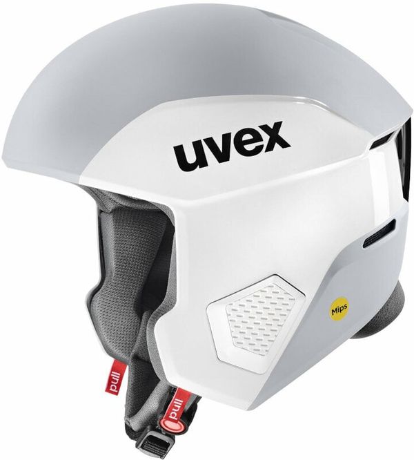 UVEX UVEX Invictus MIPS White/Rhino Mat 55-56 cm Smučarska čelada