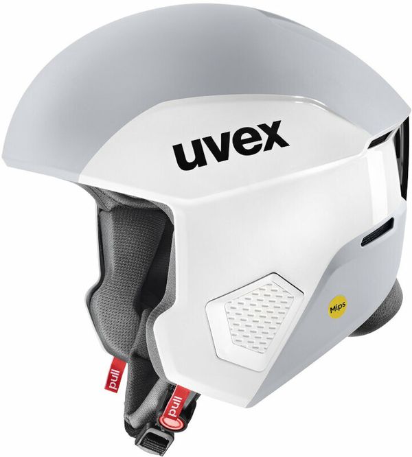 UVEX UVEX Invictus MIPS White/Rhino Mat 56-57 cm Smučarska čelada