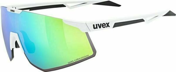 UVEX UVEX Pace Perform Small CV White Mat/Mirror Green Kolesarska očala