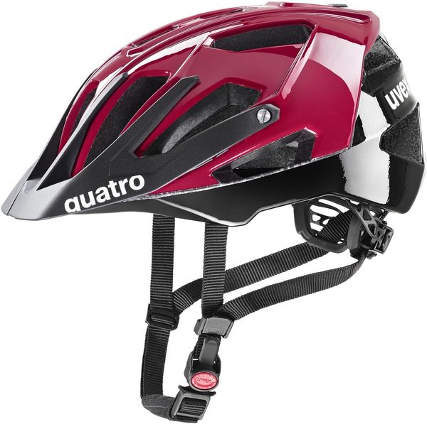 UVEX UVEX Quatro Red/Black 52-57 Kolesarska čelada