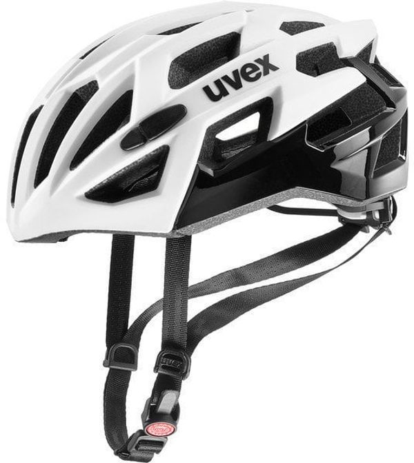 UVEX UVEX Race 7 White/Black 55-61 Kolesarska čelada