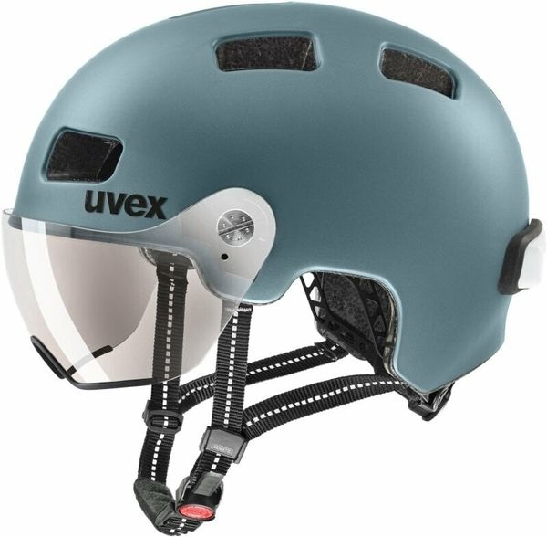 UVEX UVEX Rush Visor Deep Turquoise Matt 55-58 Kolesarska čelada